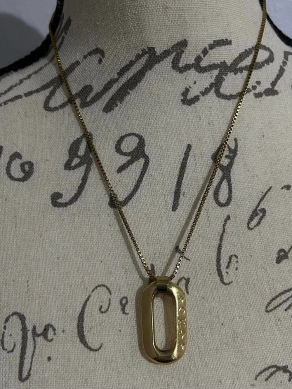 Louis Vuitton Link Monogram Necklace